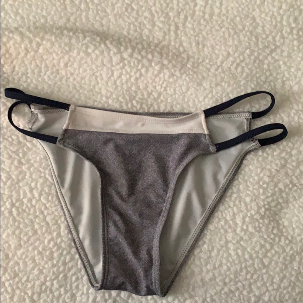 grey bikini bottoms